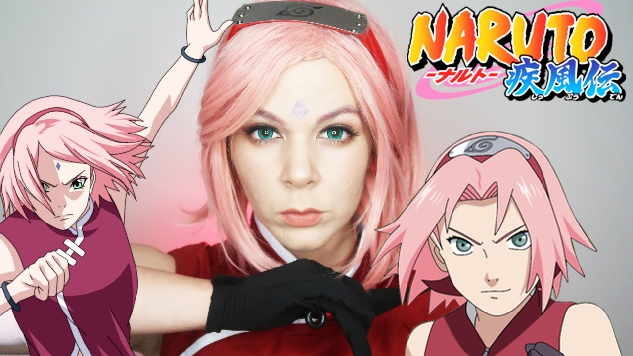 ☆ Sakura Cosplay Makeup Tutorial Boruto / Naruto ボルトコスプレメイク ☆
