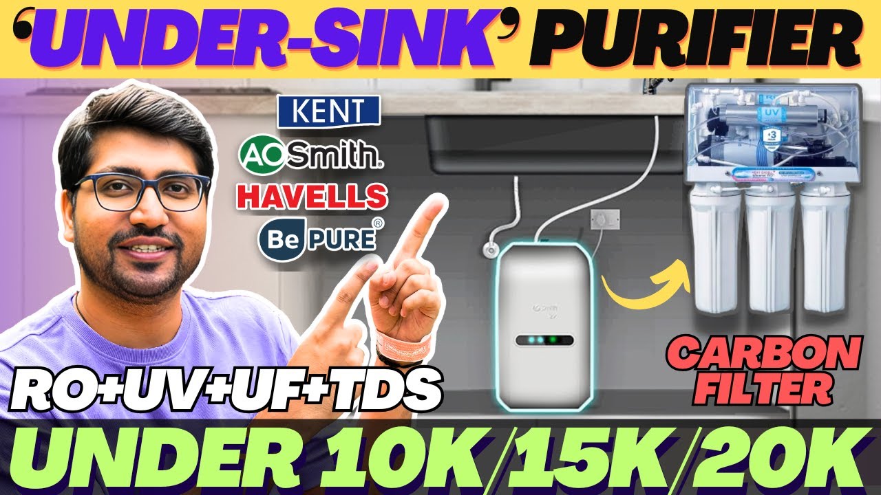 Best Under Sink Water Purifier🔥Best Under The Counter Water Purifier 2024🔥Under Sink Water Filter