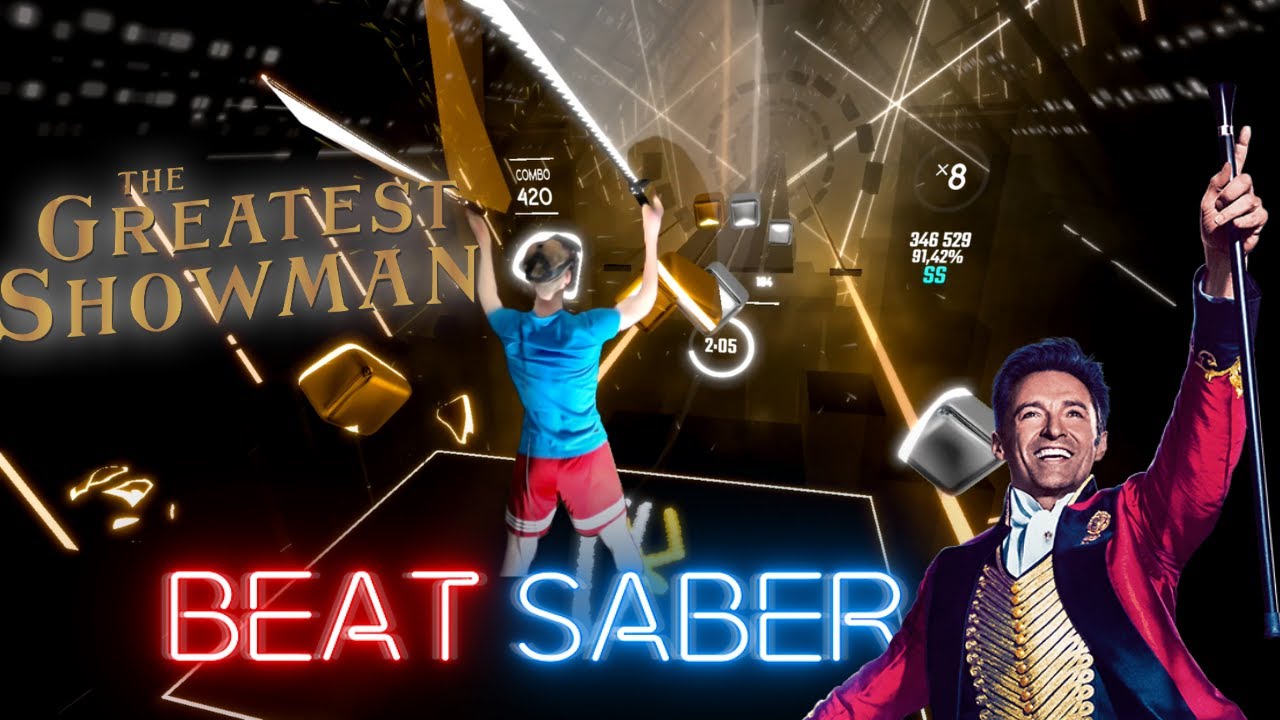 beat saber] Panic! at the Disco - The Greatest Show (Third Person View) FC