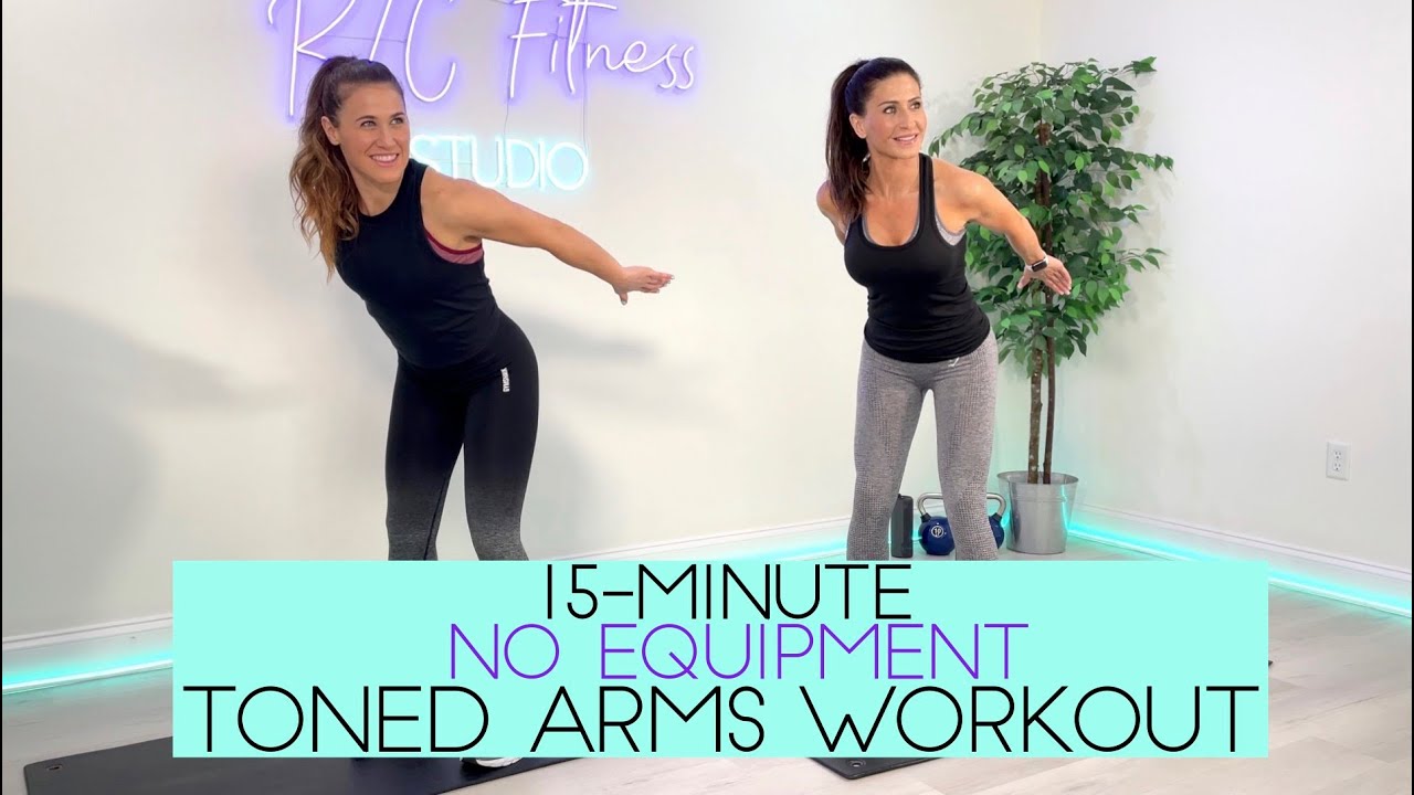 15-MINUTE TONED ARMS WORKOUT / NO EQUIPMENT / BODYWEIGHT ONLY