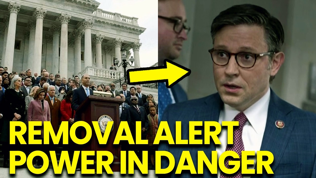 Mike Johnson FEARS REMOVAL as Congress Drops Immediate Action!!
