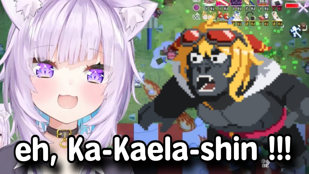 Reaksi Okayu lawan GoriEla langsung teriak Kaela-shin wkwk 🤣