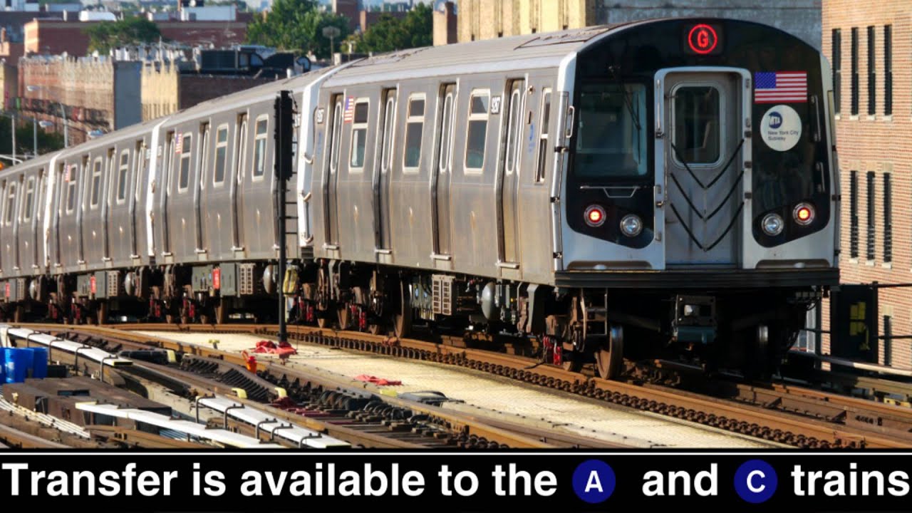 Various R160 G Train Announcements