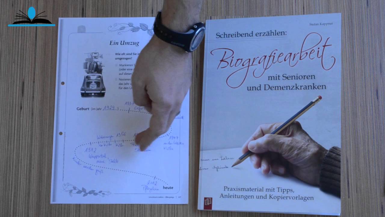 Biografisches Schreiben mit Erzählblättern