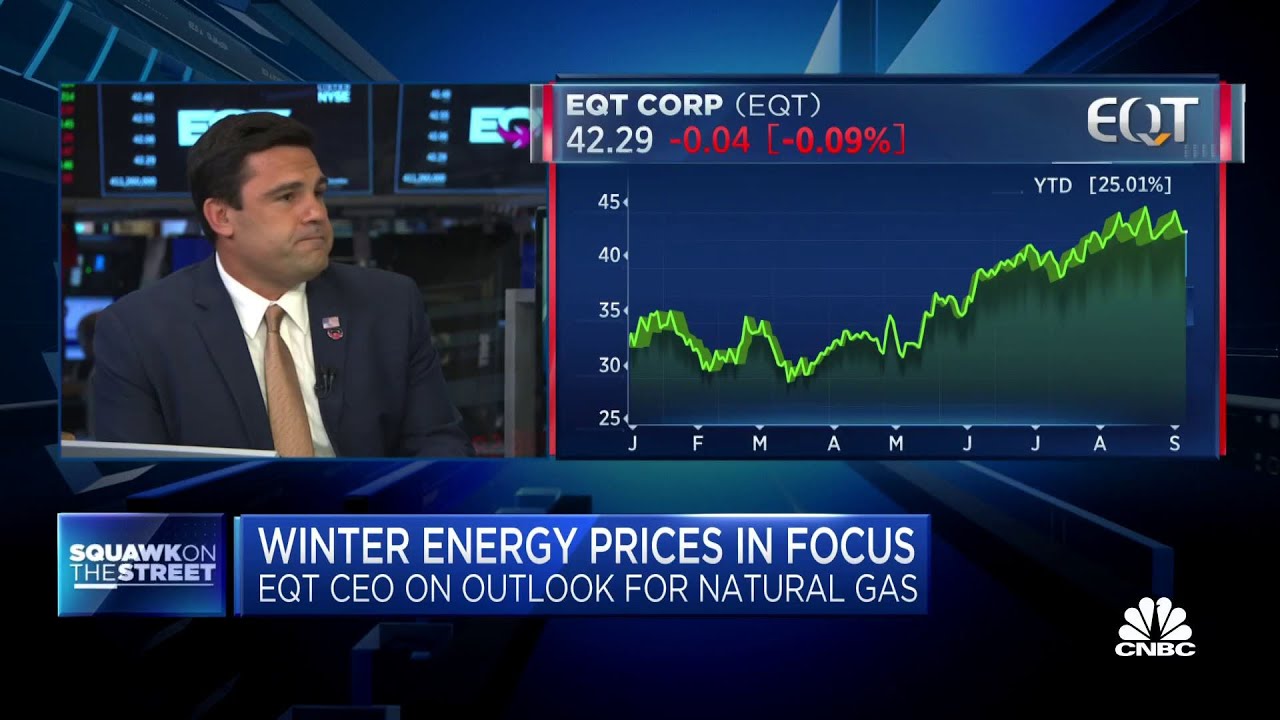 EQT CEO Toby Rice: If you are concerned about climate, American natural gas is the solution