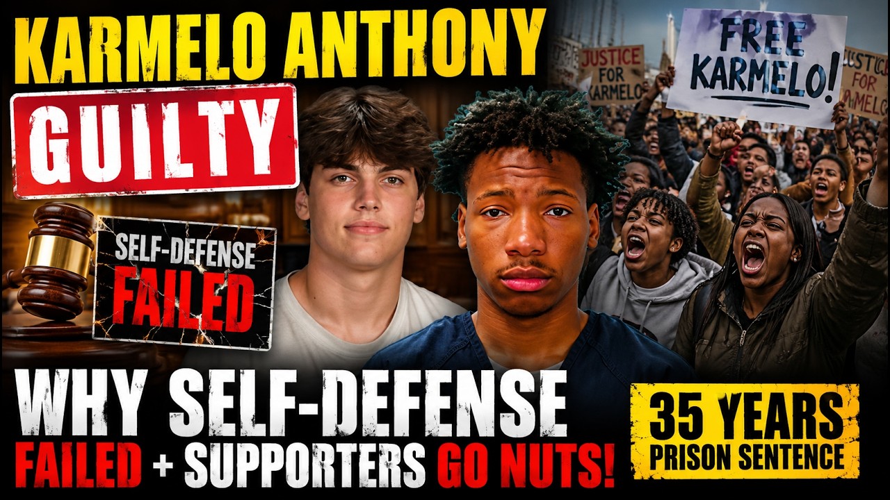 Free Karmelo! Supporters LOSE IT After Karmelo Anthony Murder Conviction!