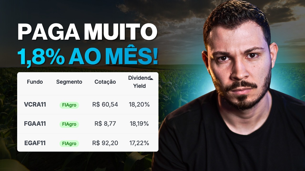 Minha opini&atilde;o sincera sobre os FIAGROS! Por que n&atilde;o invisto mesmo eles pagando t&atilde;o bem...
