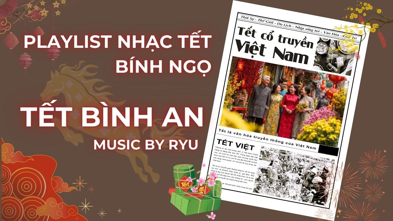 Tuyển Tập Nhạc Xuân Mới Nhất 2026 |  MUSIC BY RYU | Những Bài Hát Hay Nhất Cho Chuyến Xe Về Nhà 🧧