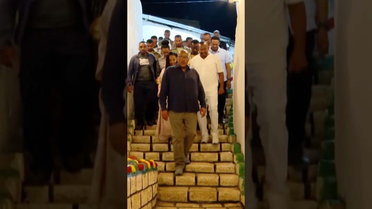 Dr abiy Ahmed and getachew reda