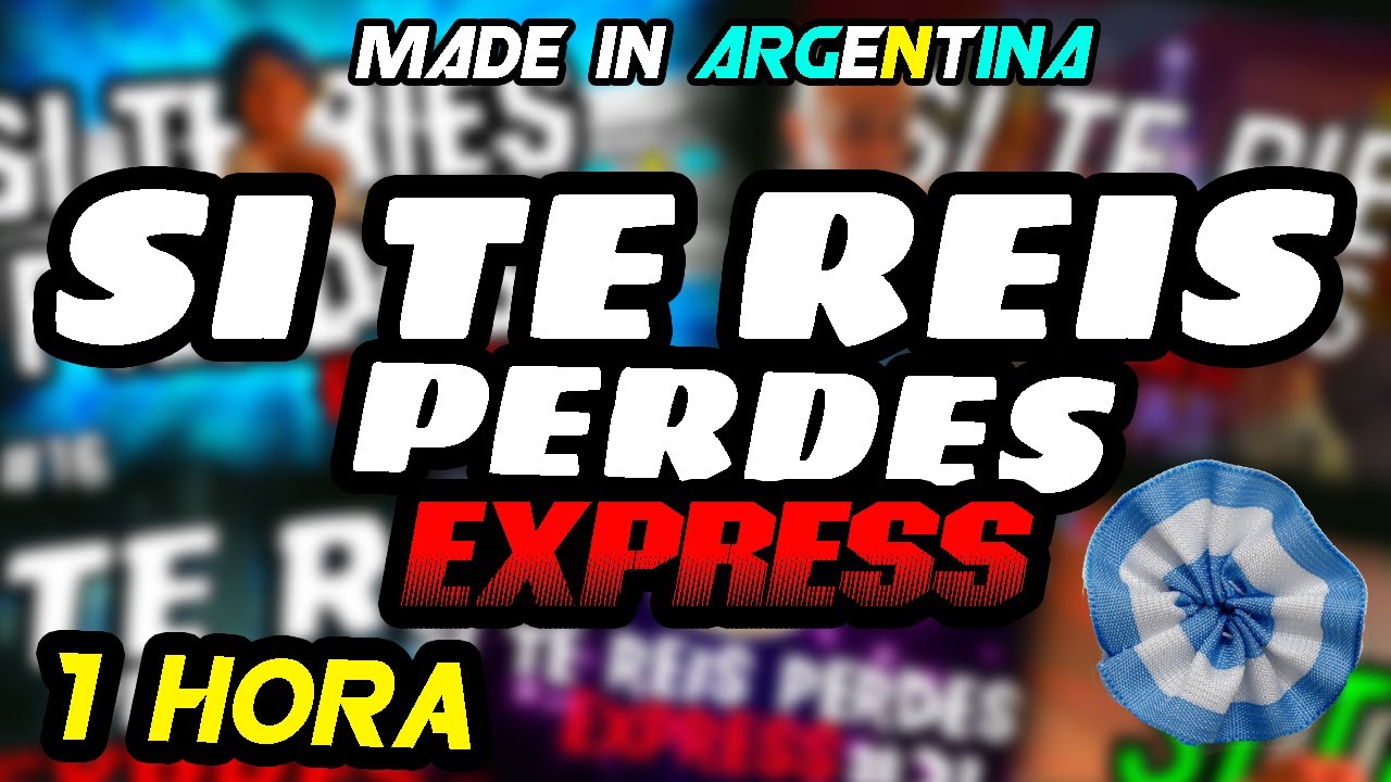 Si Te Ries Pierdes EXPRESS! ARGENTINA VERSIÓN! (ESPECIAL 1 HORA PARTE 2) NIVEL SANGUCHE DE MORTADELA