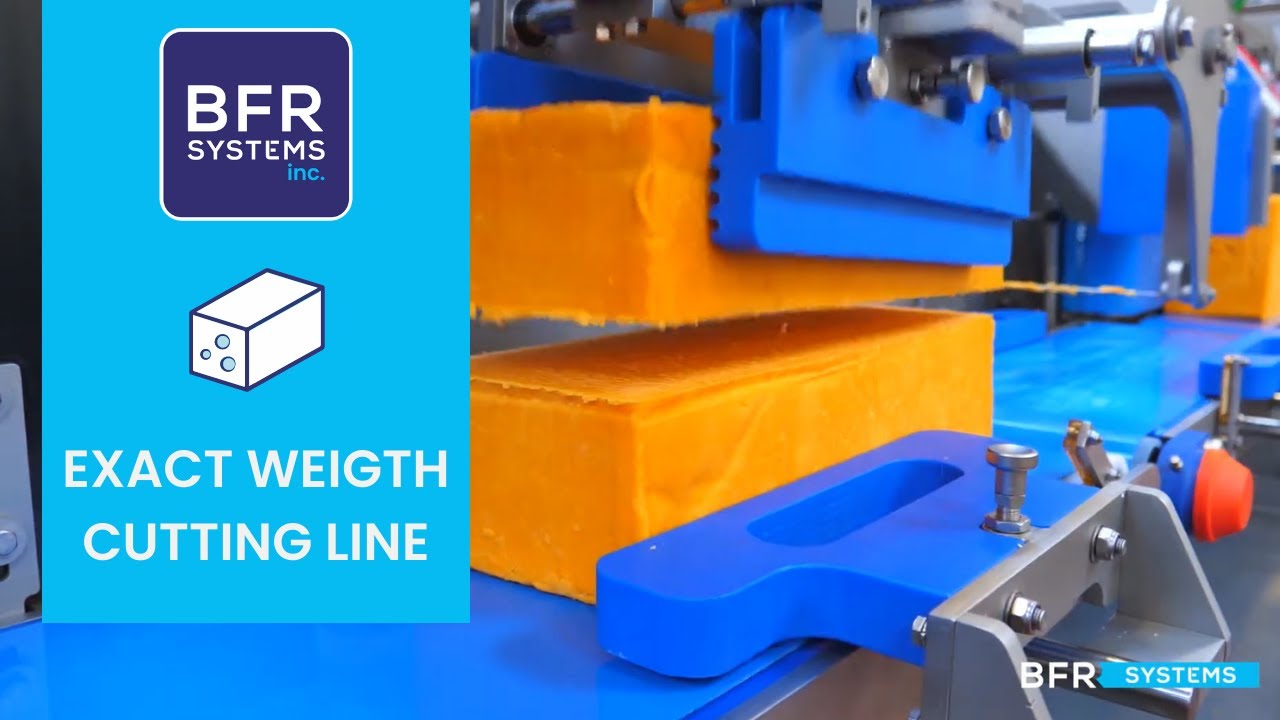 BFR Systems Découpe Fromage poids fixe   Cheese Cutting exact weight