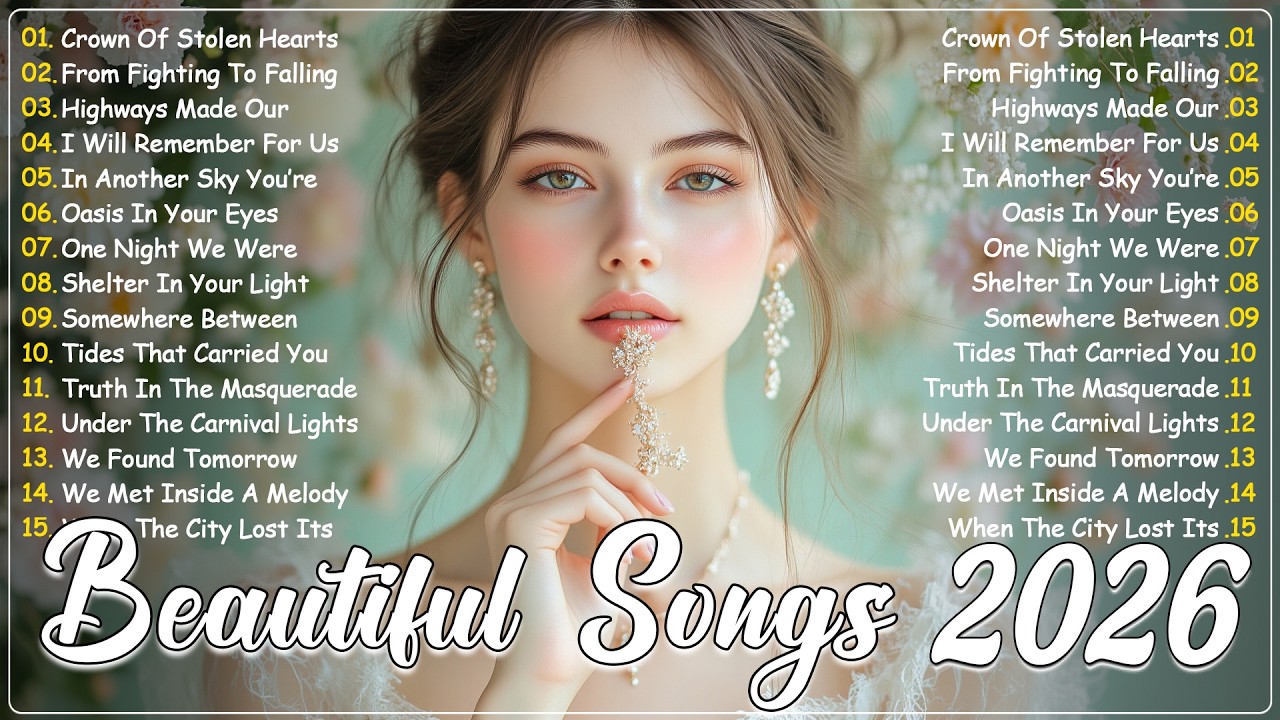 Beautiful Songs 2026 | Love Songs Playlist | Easy Listening & Heartfelt Ballads