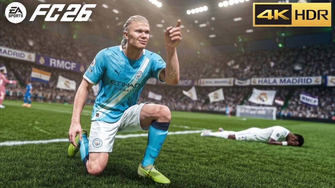 EA FC 26 - Real Madrid vs Manchester City | UEFA Champions League | PS5 PRO 4K HDR