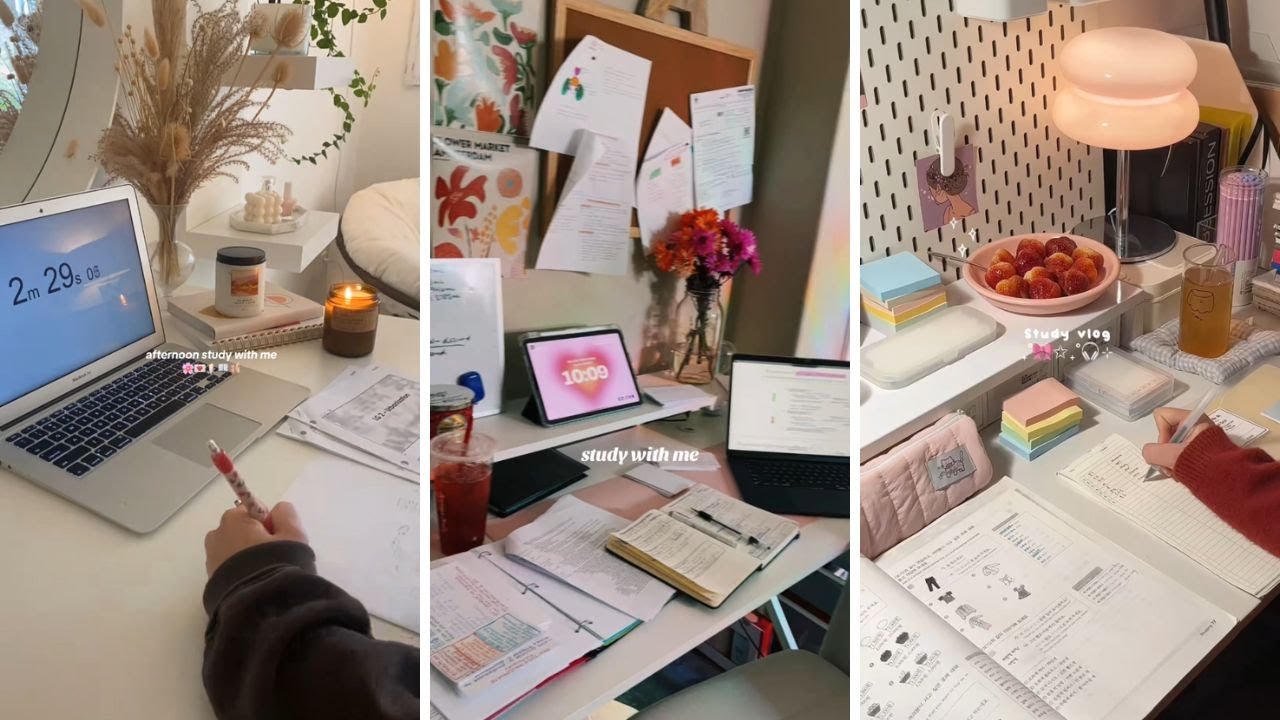Учись со мной — подборка мотивационных видео из TikTok, посвященных учебе, часть 17.