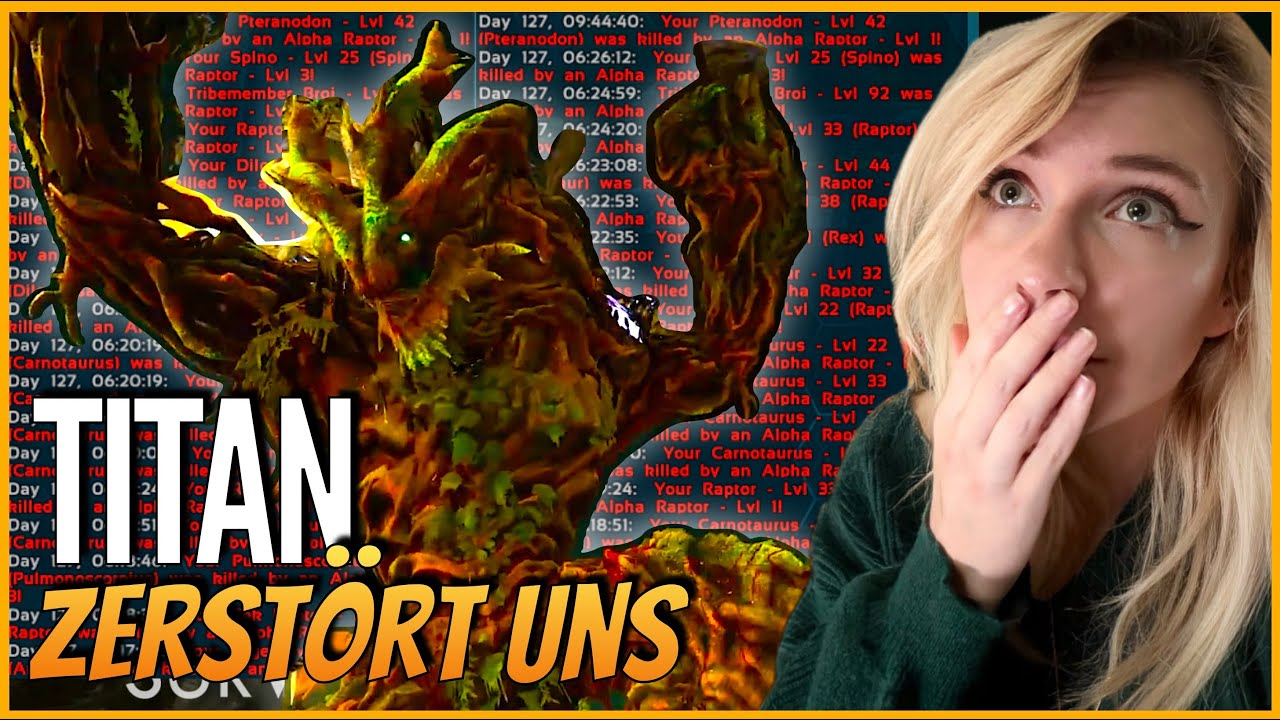 FOREST TITAN vor unserer Base | ASE PvP INX 4 Man