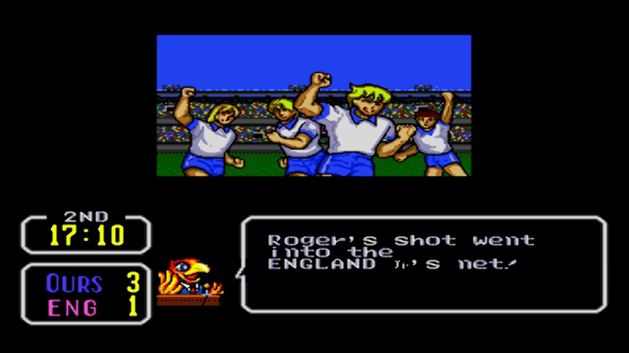 Tecmo Cup: Ours vs England (Первая игра против сборной) 13 Ч.