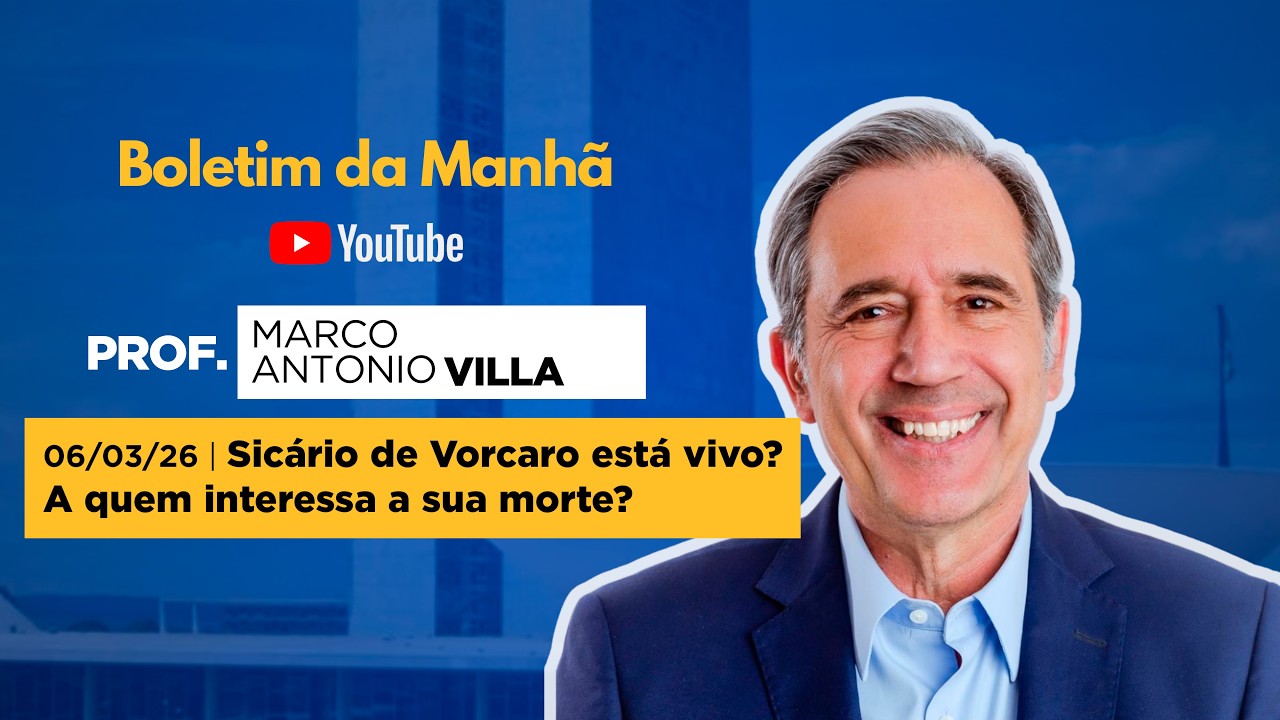 06/03/26 -  Sicário de Vorcaro está vivo? A quem interessa a sua morte?