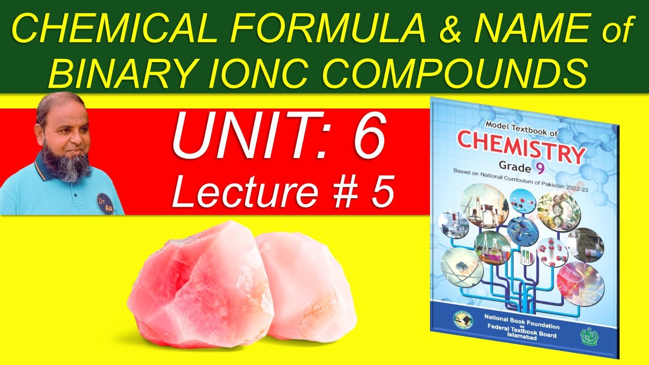 Chemical formula and name of binary ionic compounds, Stoichiometry, Class 9 chemistry chapter 6 fb