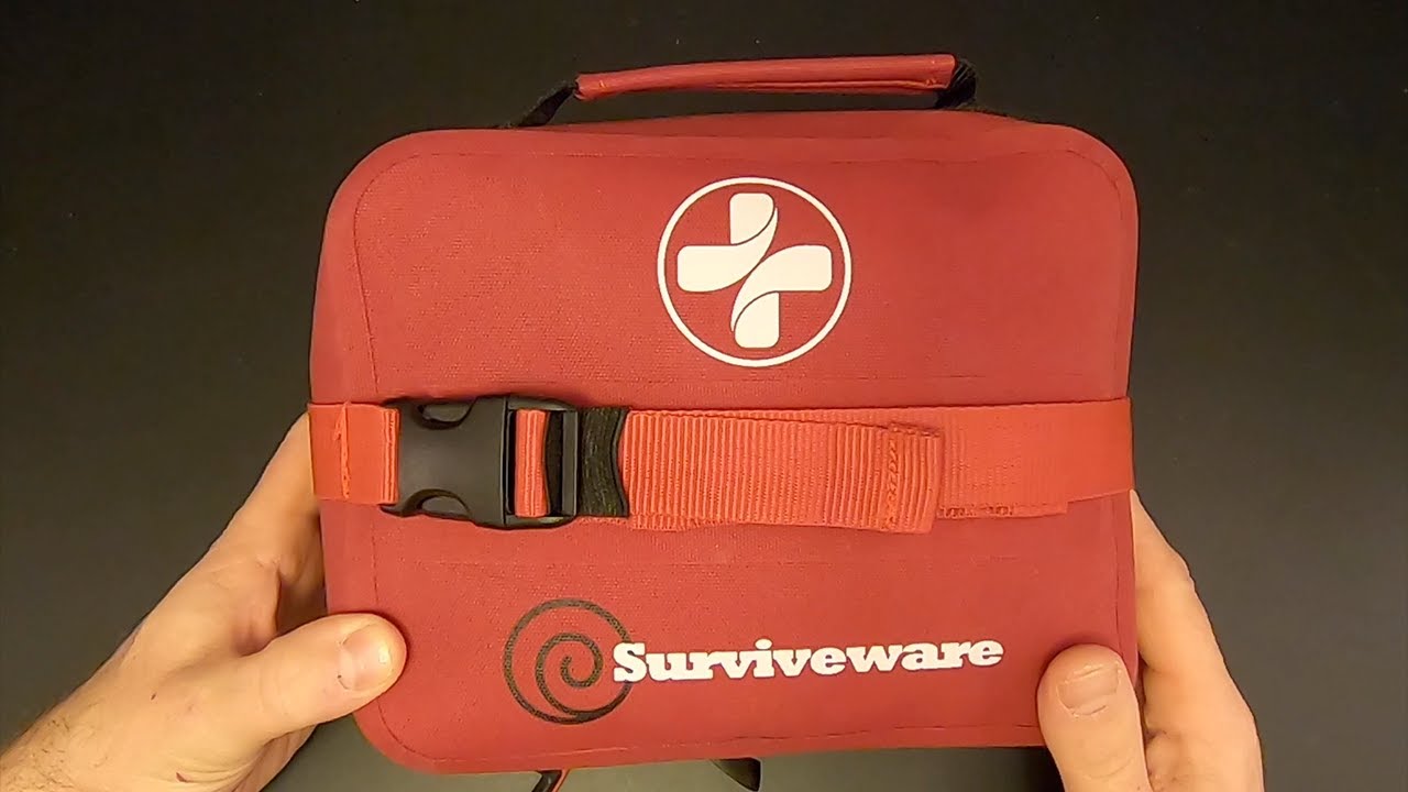 Водонепроницаемая аптечка первой помощи SurviveWare