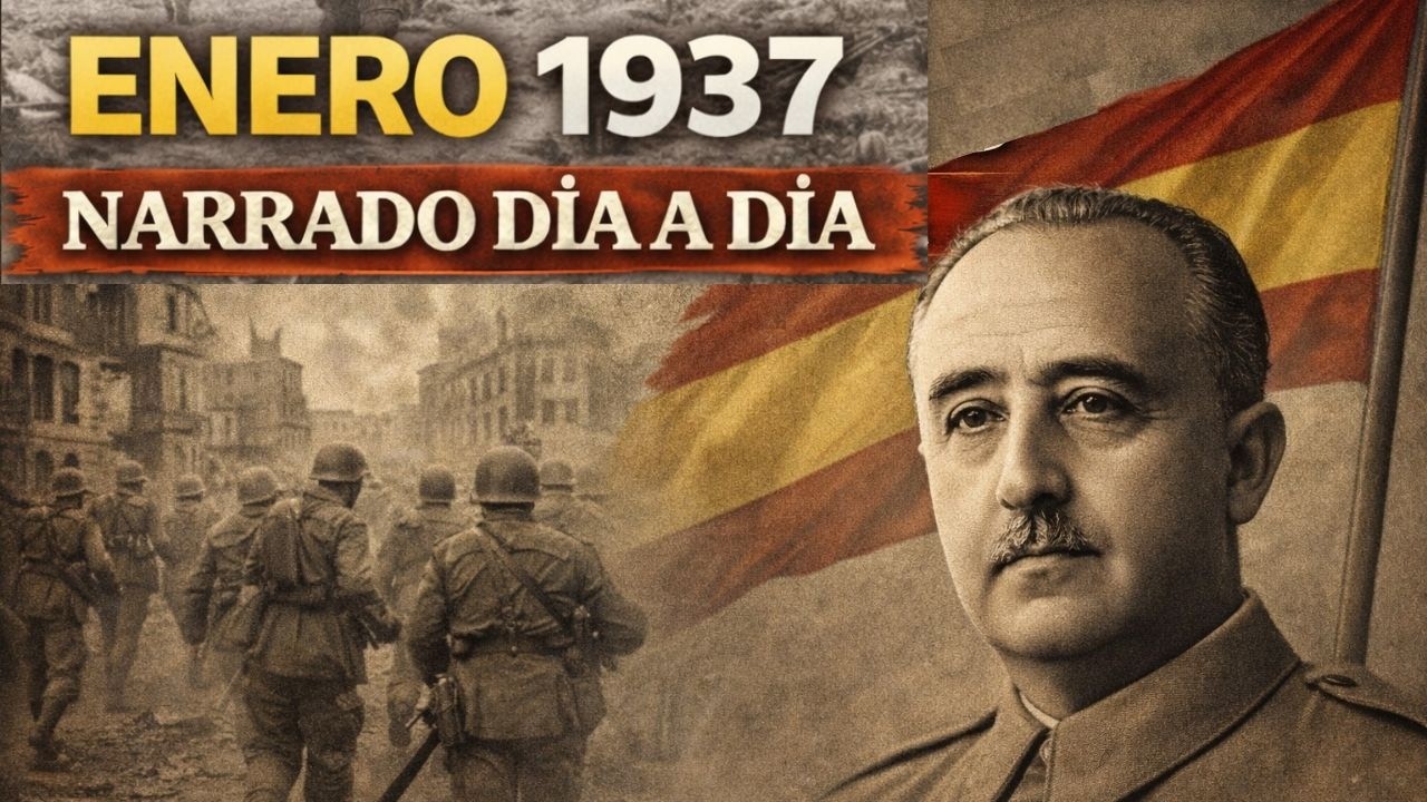 Enero de 1937: Diario de La Guerra Civil Española contada DÍA A DÍA