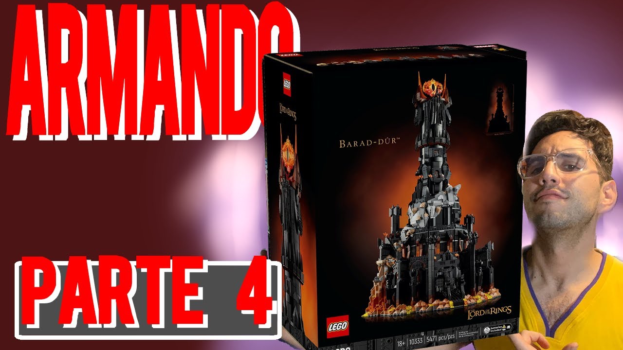ARMANDO BARAD-DUR del SEÑOR DE LOS ANILLOS! - parte 4 - FT MS BRICKSIDE - Your Daily Brick