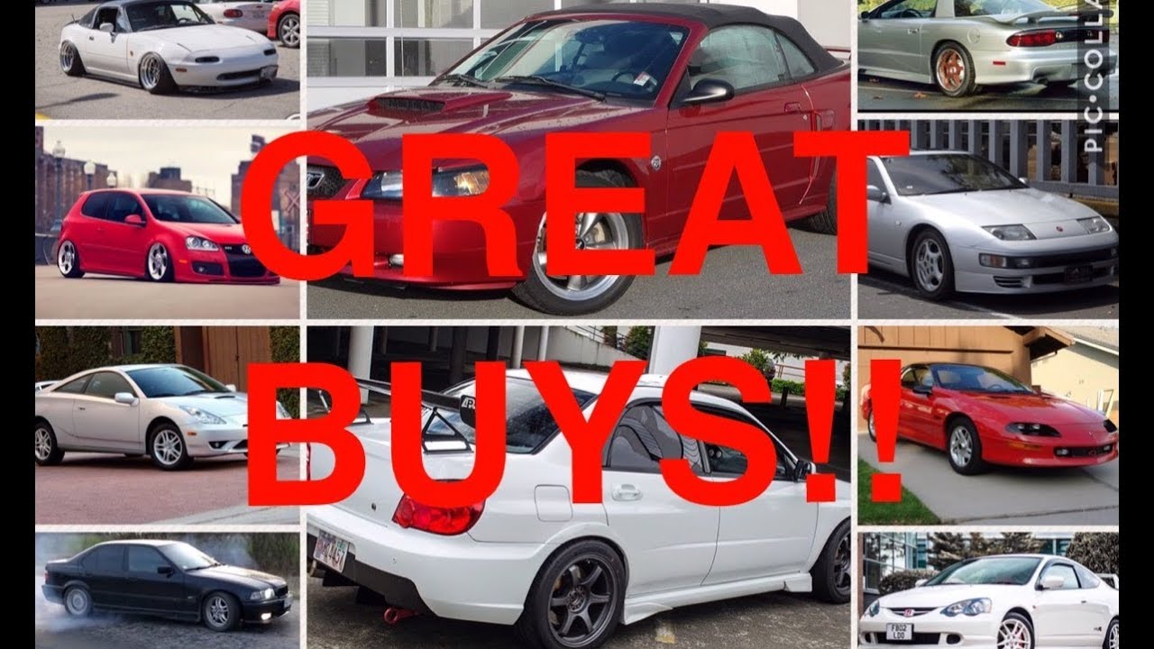 10 Great Sports Cars for Under 5k!