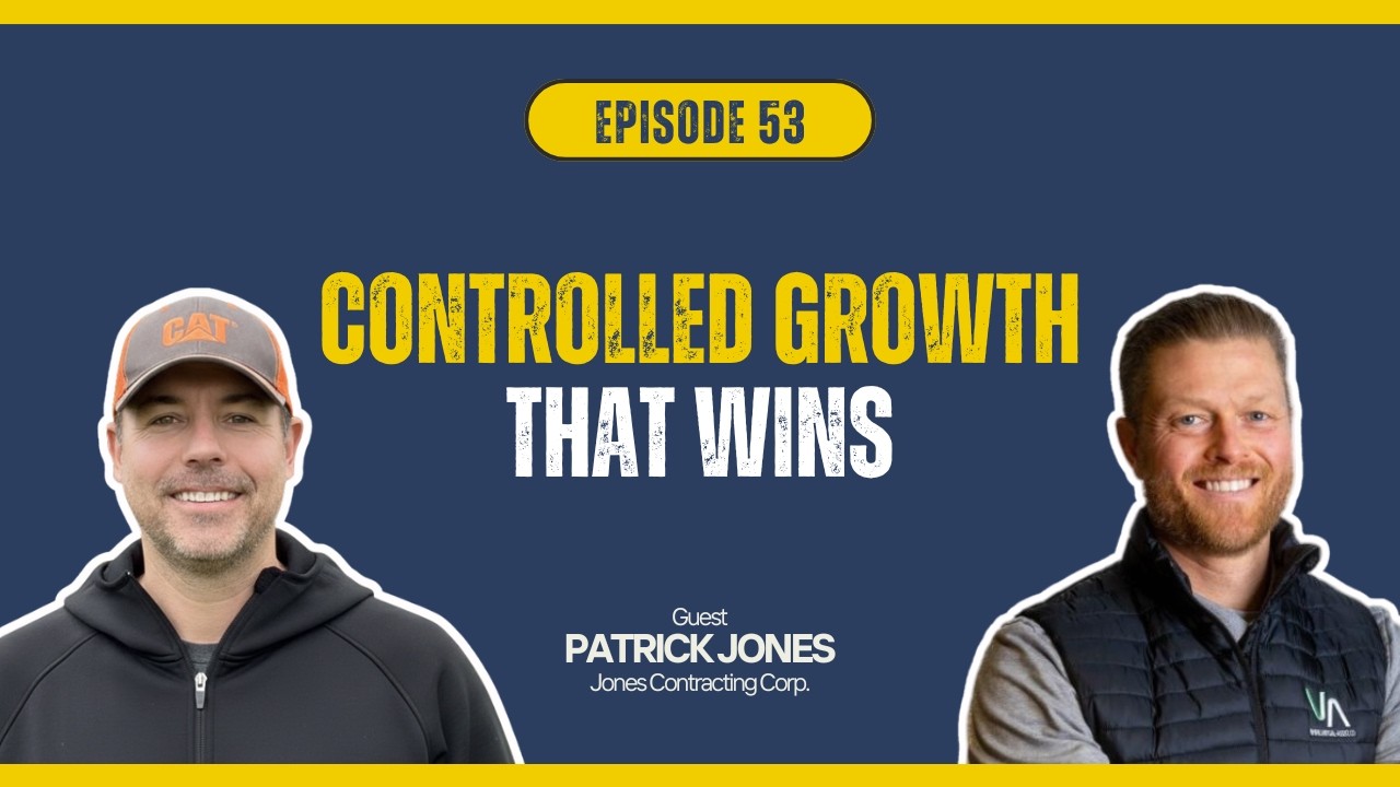 Controlled Growth That Wins: Patrick Jones on Quality, Leadership, and Building a Concrete Business