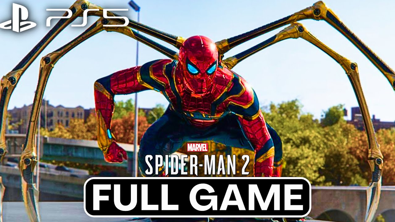 SPIDER-MAN 2 (PS5) MCU Iron Spider Suit Gameplay | Full Game 4K 60FPS No Commentary