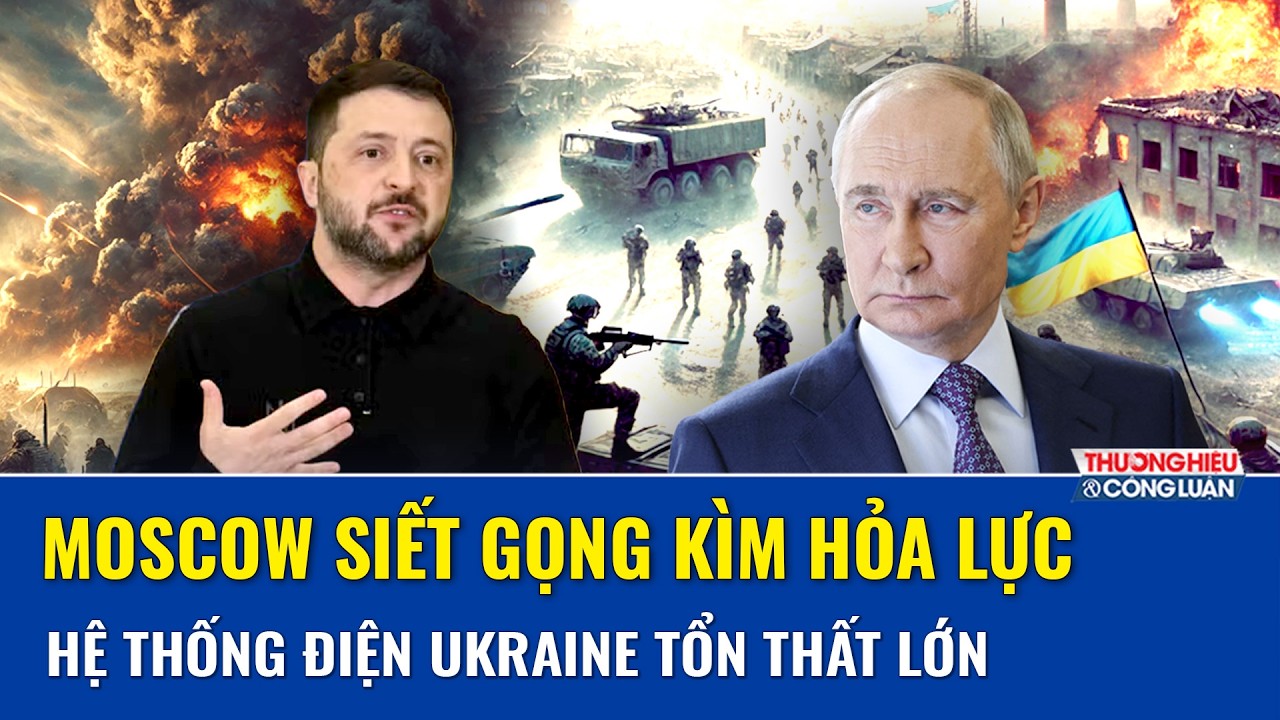 Thời sự Quốc tế sáng 24/2: Nga siết thòng lọng “mạch sống” Ukraine, Kiev oằn mình trời “đặc thép”