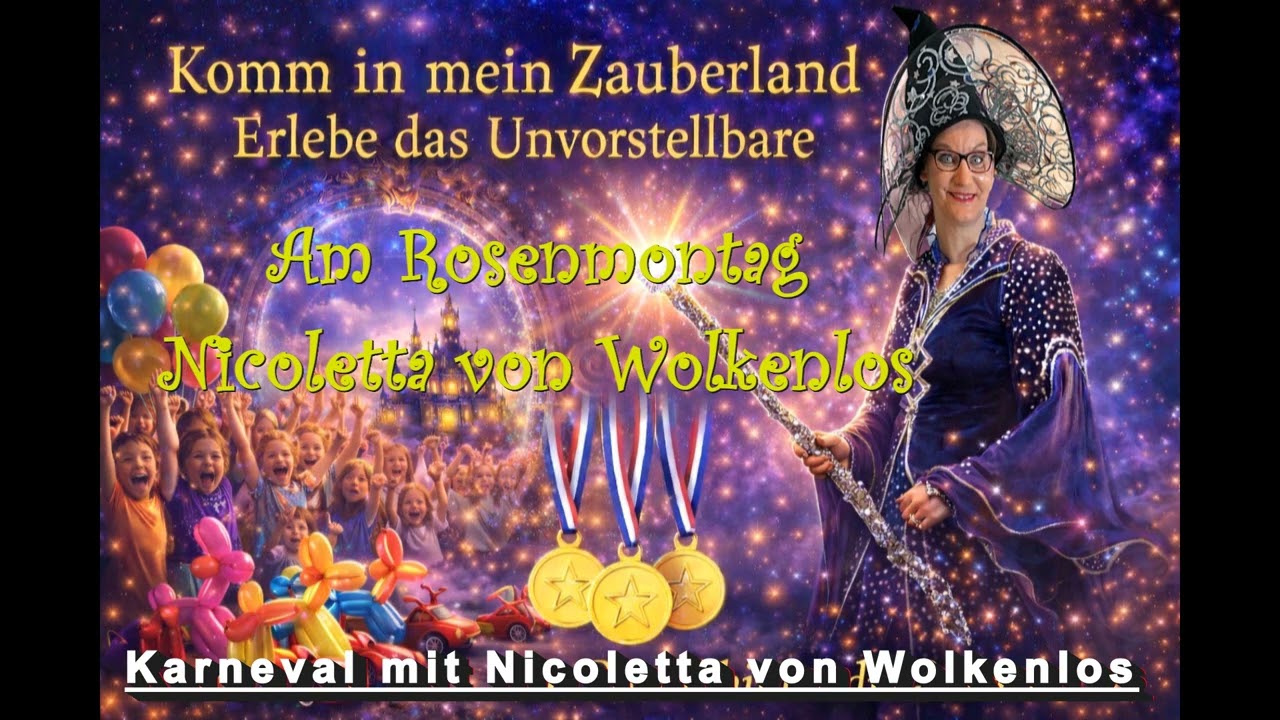 Nicoletta Am Rosenmontag im Märchenland