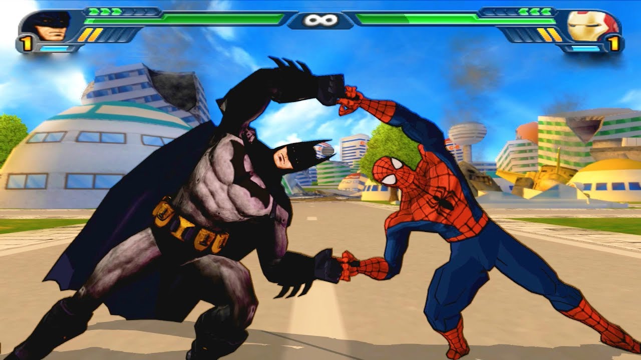 Batman and Spiderman FUSION | SpiderBat vs Iron Man | DBZ Tenkaichi 3 (MOD)