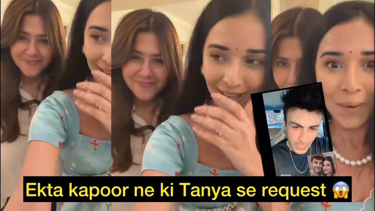 Ekta kapoor ne ki Tanya mittle se request 😱😱/Farhana ke boyfriend se mangi ro ro ke sorry 😱😱😱😁