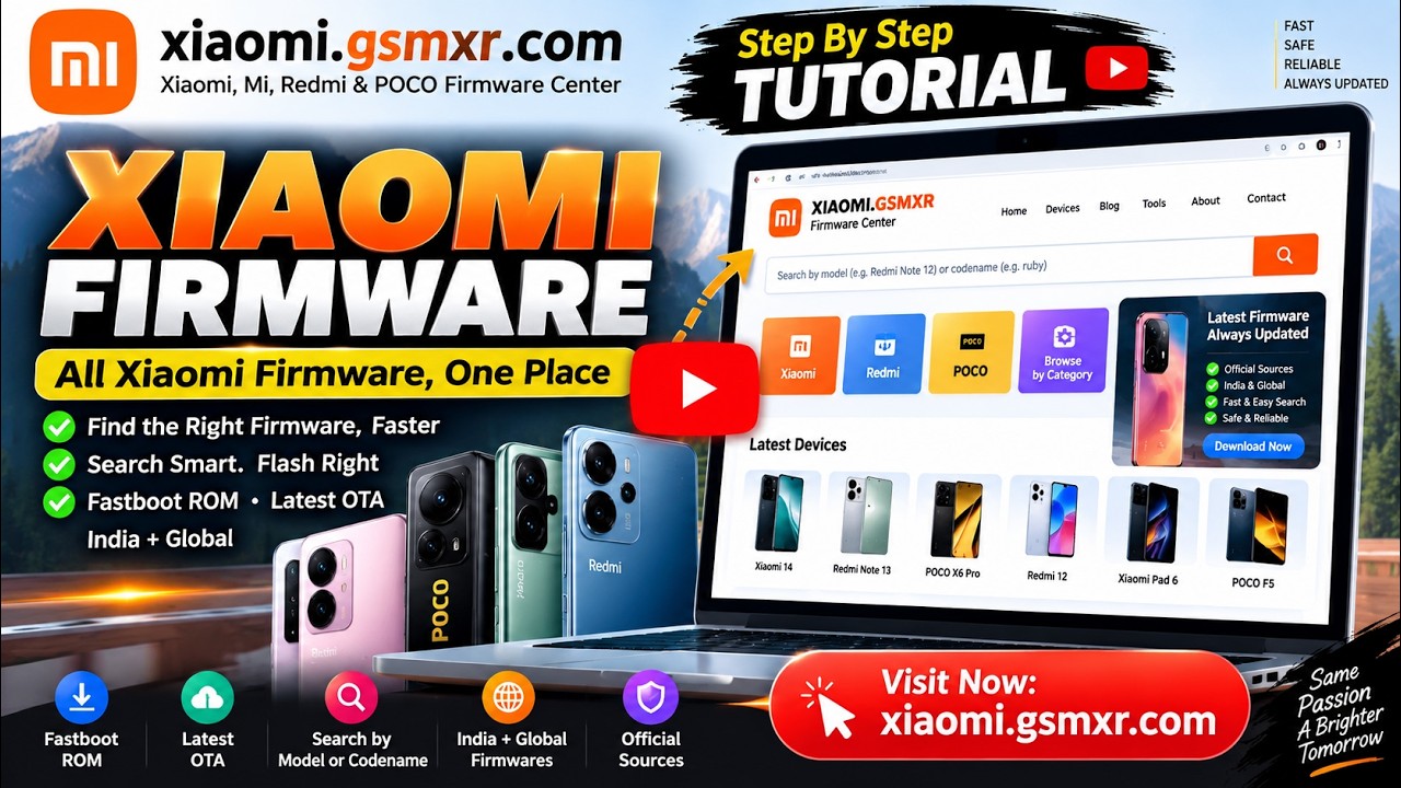 Xiaomi Firmware Download 2026 | Mi, Redmi & POCO Fastboot ROM | Xiaomi.GSMXR