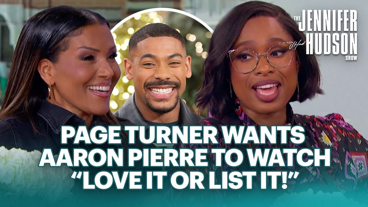 HGTV Star Page Turner Opens Up About Meeting Aaron Pierre!