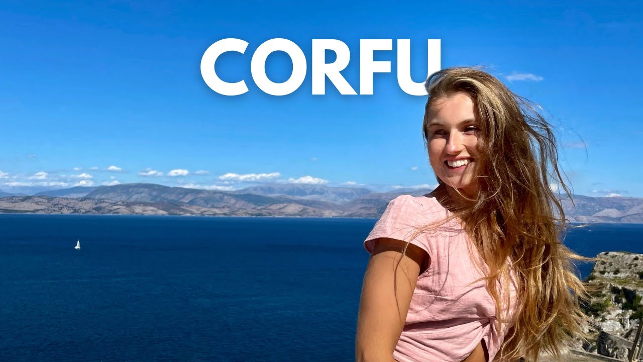 Corfu, Greece Travel Vlog | Old Town, Aqualand & Vegan Food