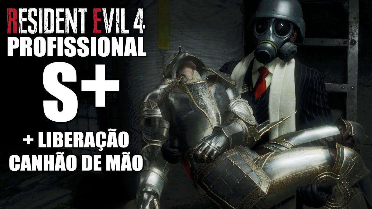 RESIDENT EVIL 4 REMAKE  PROFISSIONAL S+  e Mais Liberação Canhão de Mão