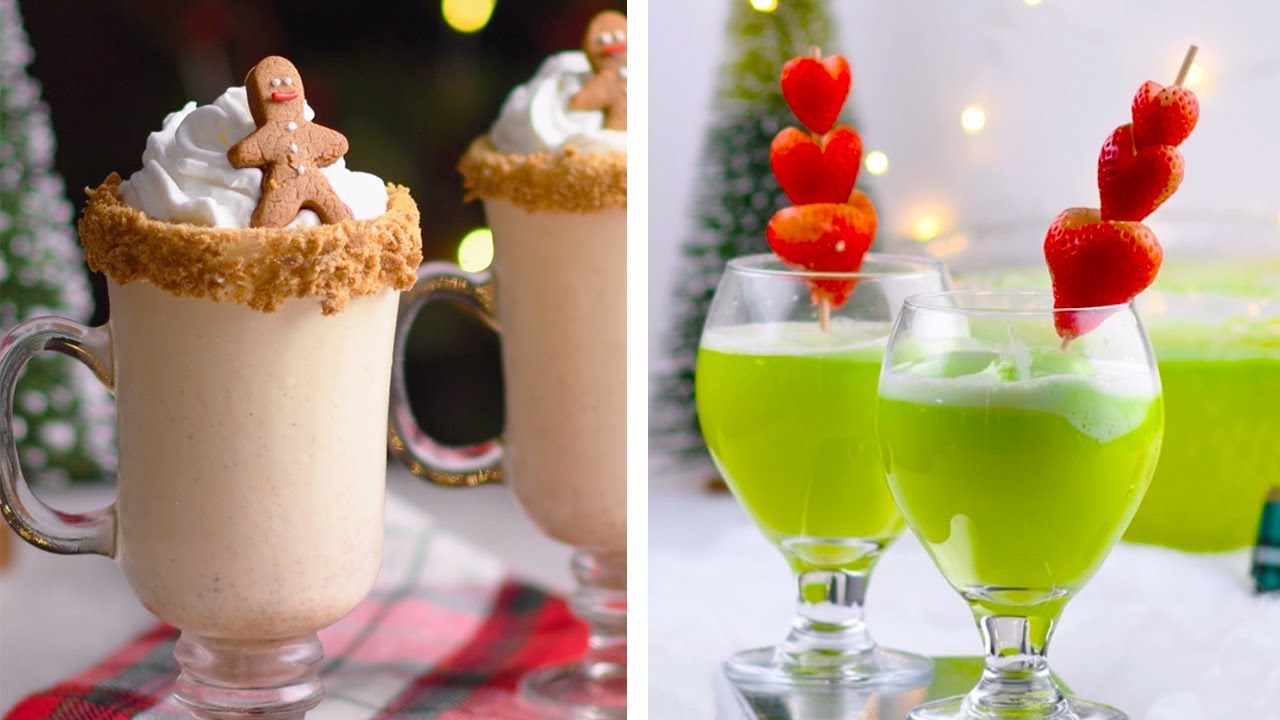 Get in the Spirit...LITERALLY! 7 Festive Cocktails You'll Want to Clink and Drink! 🍸🍷🍾