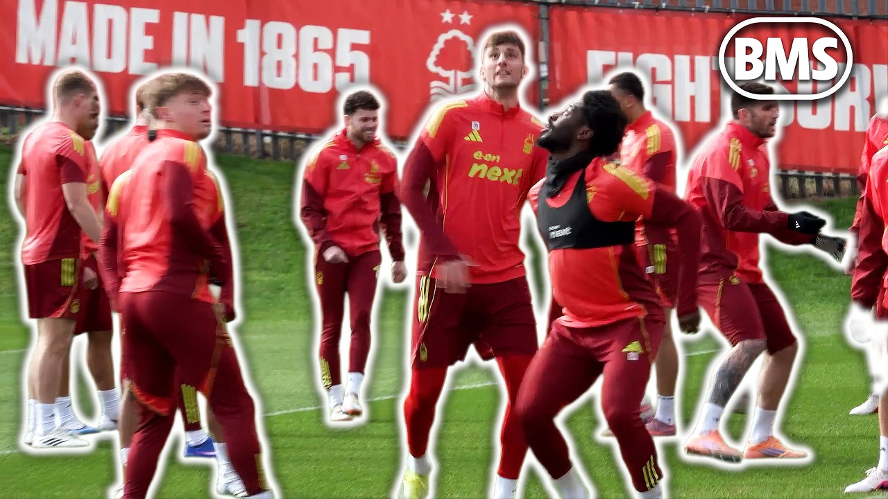 READY FOR EUROPEAN NIGHT! 💪 | Nottingham Forest train ahead of FC Midtjylland Europa League clash