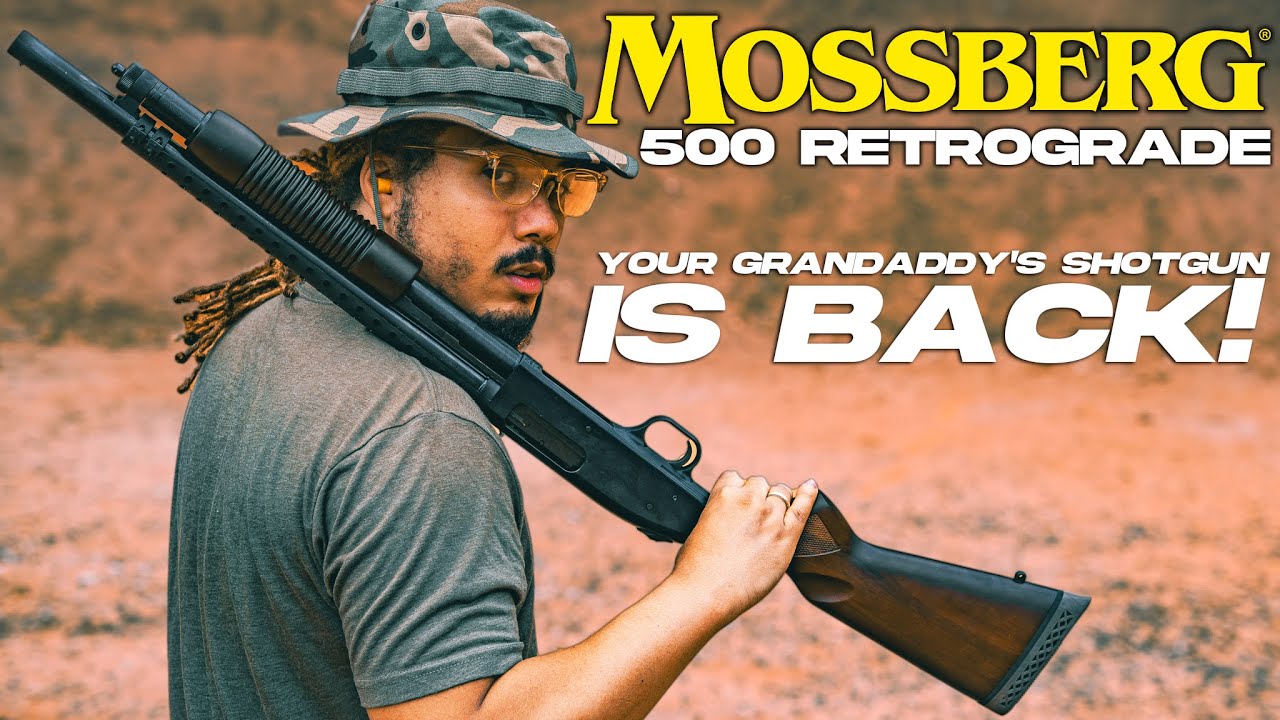 Mossberg 500 Retrograde First Shots | Your Grandfather's Shotgun !
