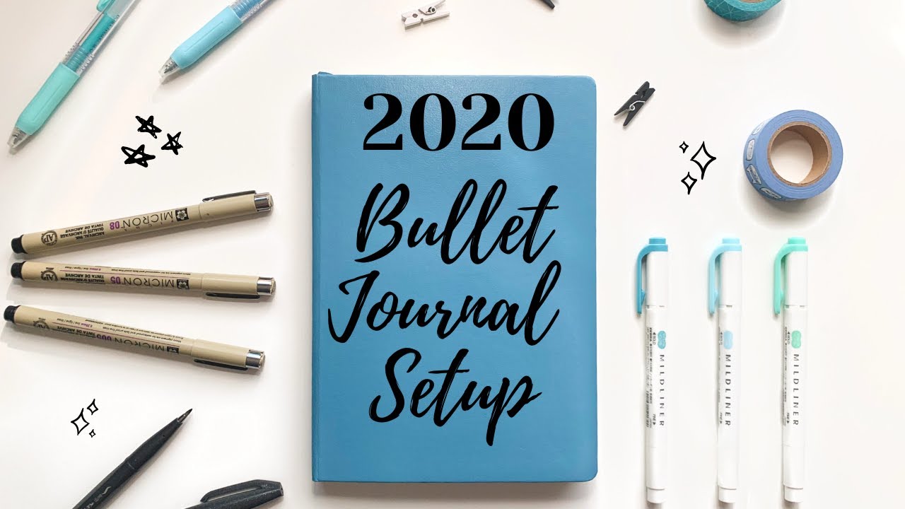 2020 Bullet Journal Setup | Minimal and Simple
