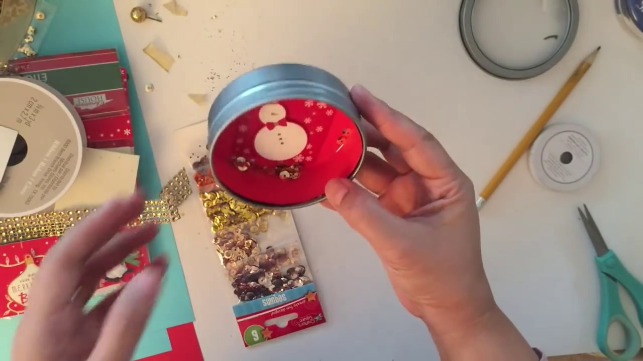 3 Dollar Tree DIY Magnetic Shaker Ornaments - Easy