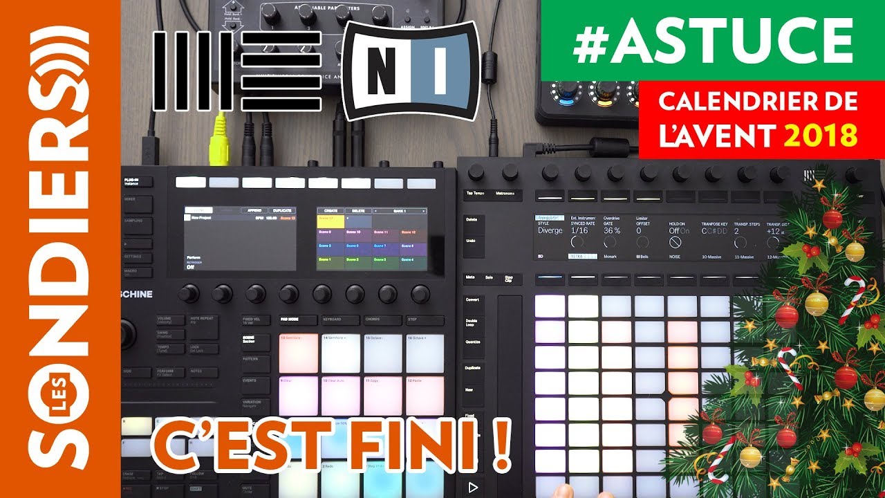 SYNCHRONISER LES SCENES ABLETON LIVE ET MASCHINE - Le Calendrier de l'Avent des Astuces Home Studio