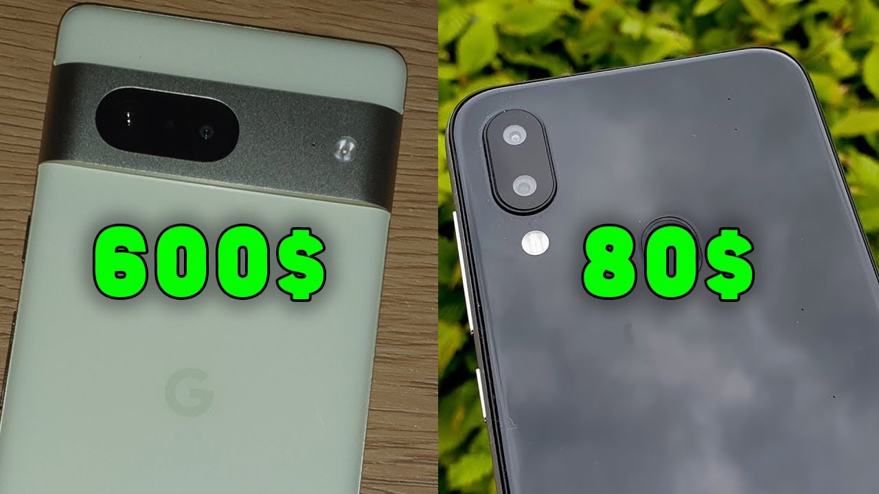 Crazy Comparison: Google Pixel 7 vs Umidigi A3X - Camera Test | Flagship vs Cheap Phone