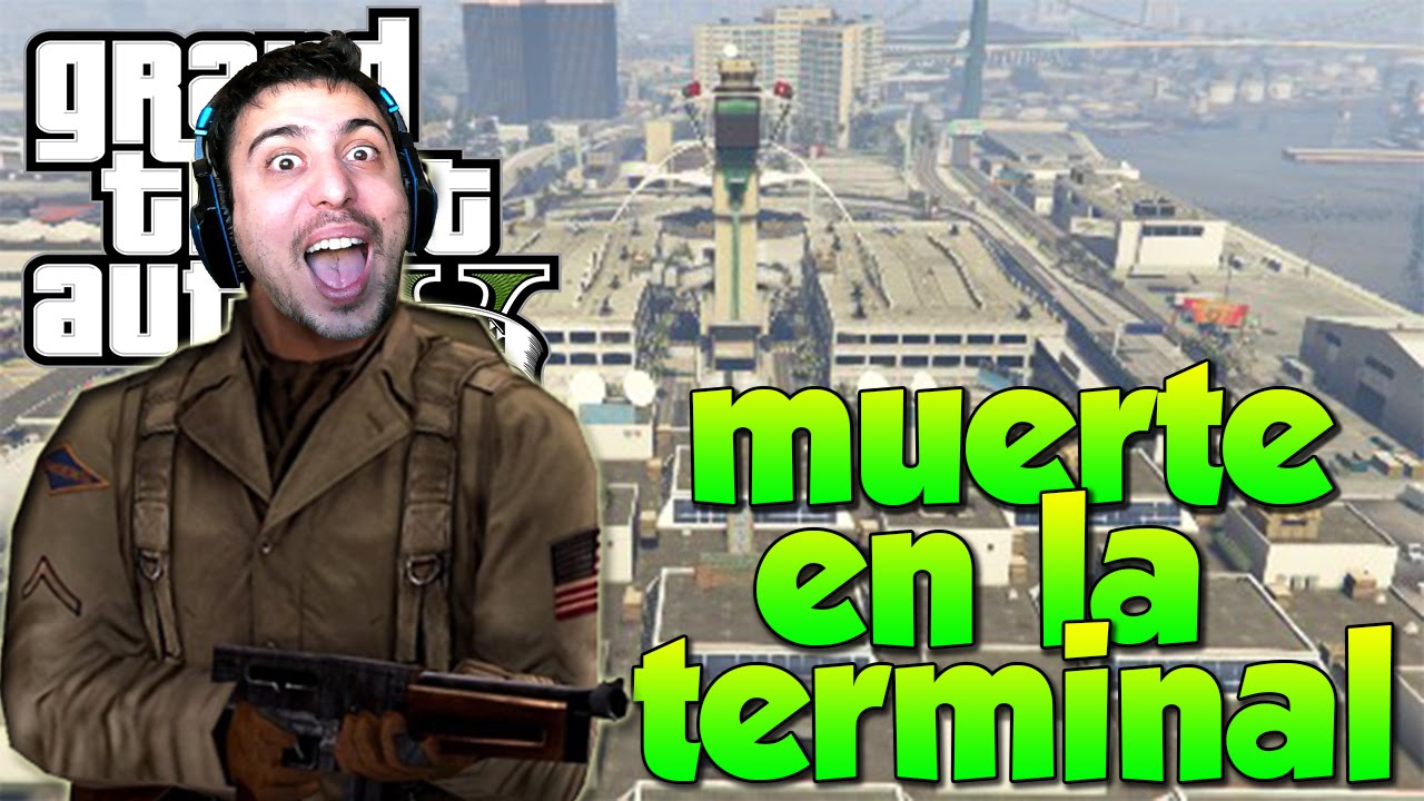 GTA V GUERRA EN EL AEROPUERTO! ES UNA AUTENTICA LOCURA! CONTRA SUSCRIPTORES! xFaRgAnx