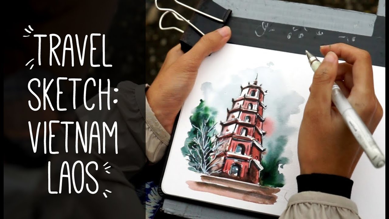 Travel Sketch: Vietnam y Laos