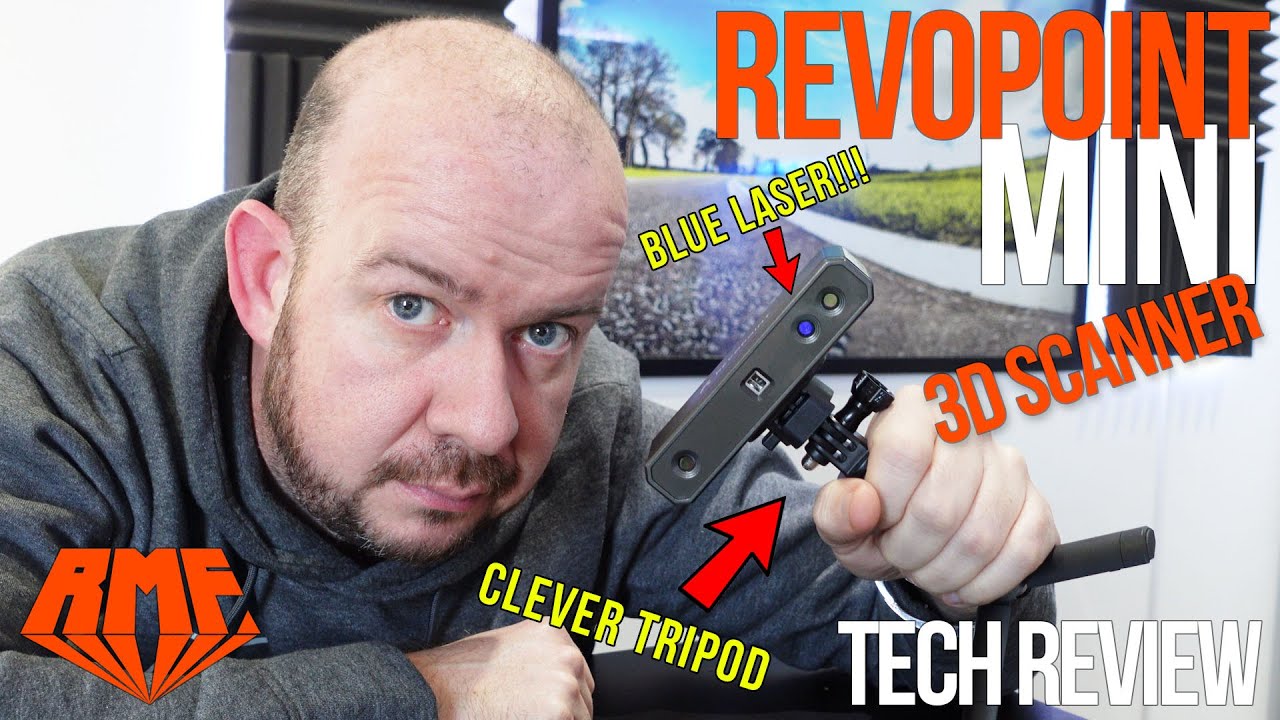 Revopoint Mini Review | High Accuracy 3D Blue Laser Scanner | How accurate is it?