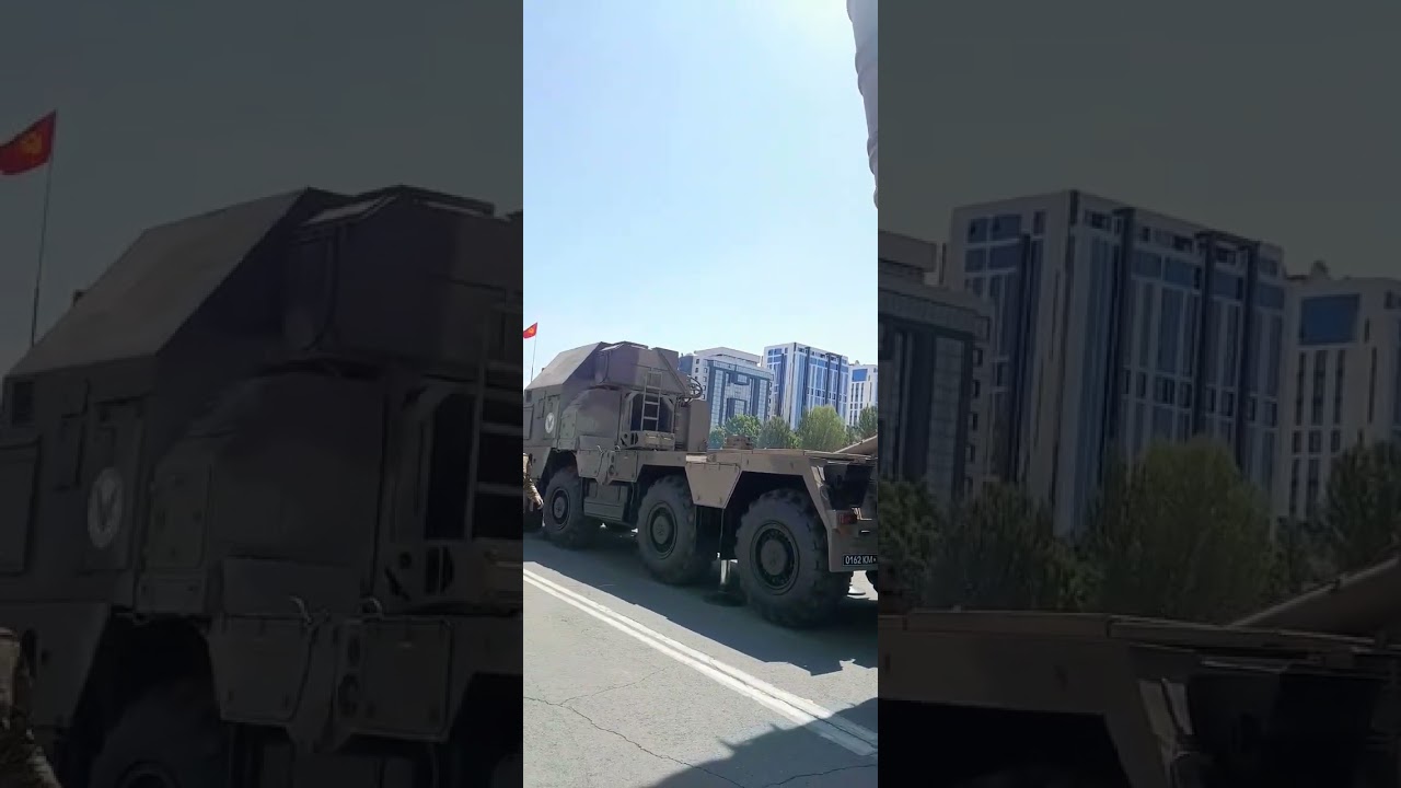 Армия Кыргызстана 🇰🇬,С-300ПС подготовка пусковой установки к работе.