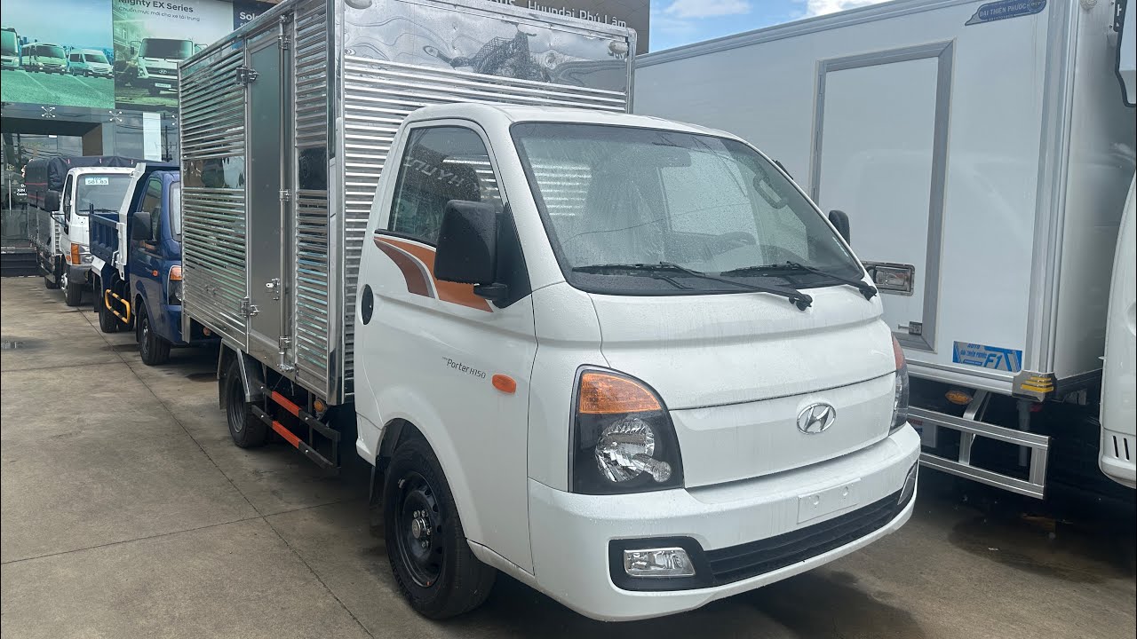 Hyundai Porter H150 - Thùng Kín inox tiêu chuẩn 2026