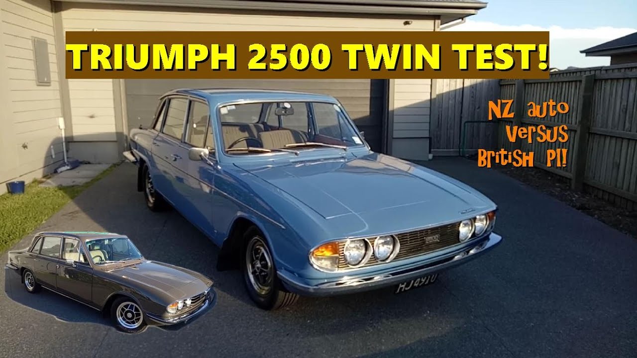 Big Triumphs! 2500 Auto AND 2.5 PI - Real (NZ) Road Test