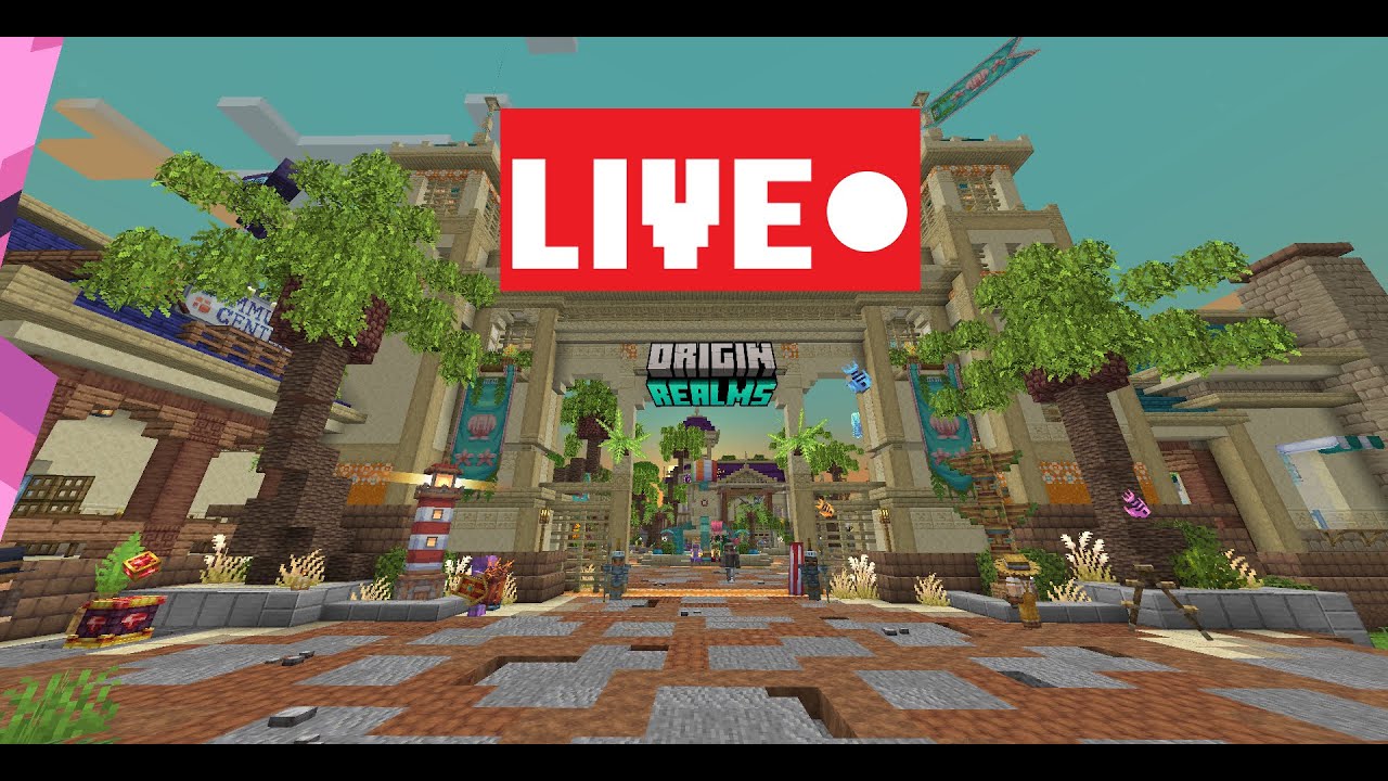 Origin Realms Stream 29 (SUMMER SPECIAL) #stream #minecraft #originrealms #tonybt05 #live